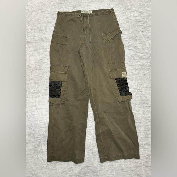 Bluenotes Pants - Bluenotes Y2K Cargo Wide Leg Pants
